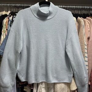 lululemon athletica Soft Blue Turtleneck Sweater